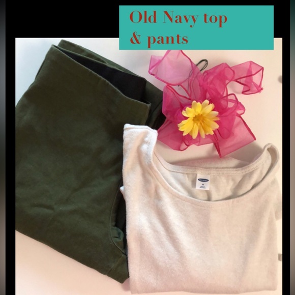Old Navy Wow pant & Top good used condition 💖 - Picture 1 of 16
